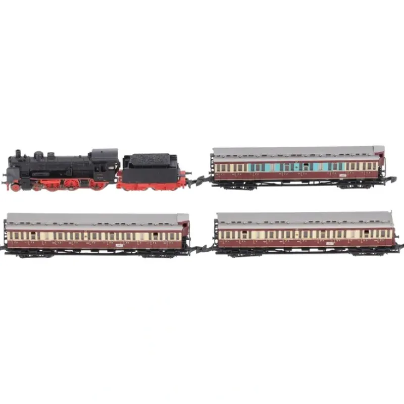 Trains*Marklin 81437 Z German State RR DRG Steam Locomotive Passenger Set (Set of 4) EX - Model Train Junction: Quality Parts and Art Supplies