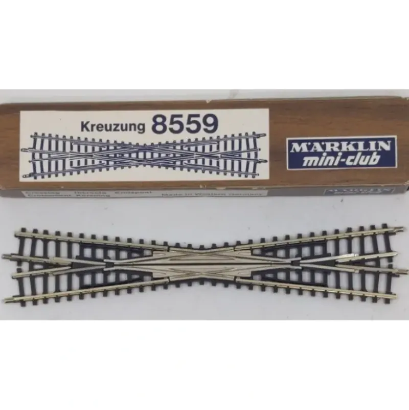 Trains*Marklin 8559 Z 4-7/16" 13 Crossing Track - Model Train Junction: Quality Parts and Art Supplies