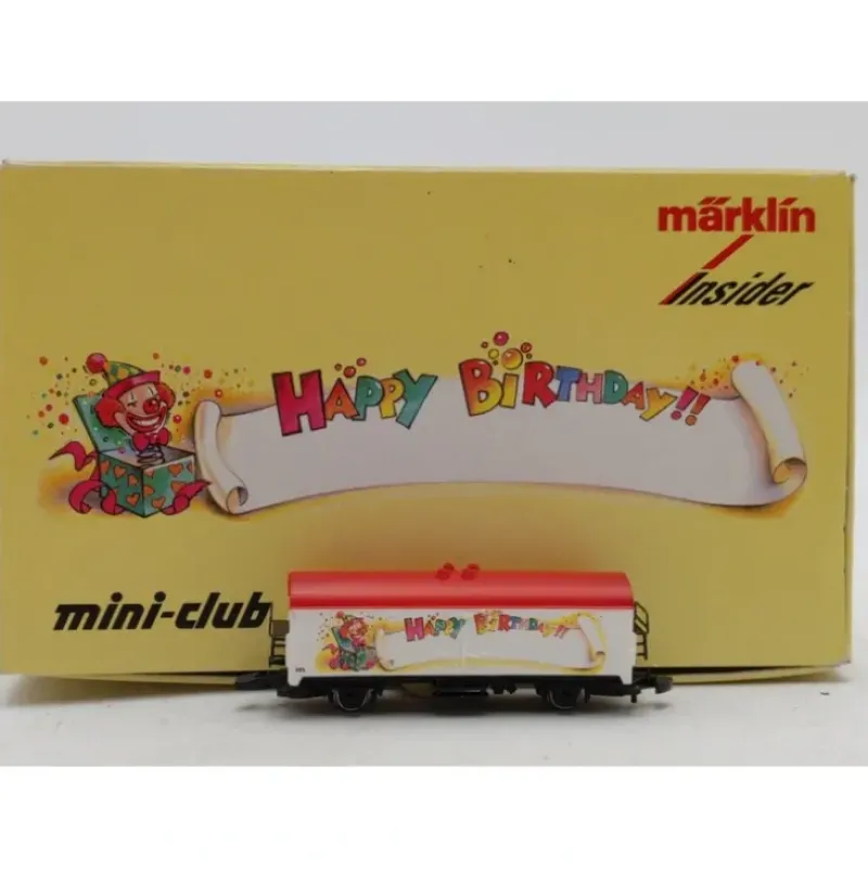 Trains*Marklin 86002 Z Scale Mini-Club Insider Club Birthday Car - Model Train Junction: Quality Parts and Art Supplies