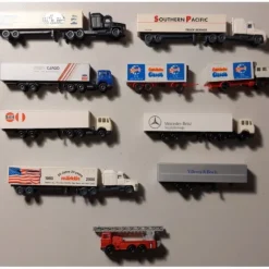 Trains*Marklin Z Scale Assorted Trucks & Trailers [10] EX - Model Train Junction: Quality Parts and Art Supplies