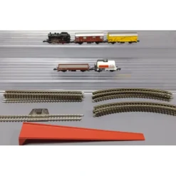 Trains*Marklin Z Scale DB BR89 0-6-0 Steam Locomotive Freight Set EX - Model Train Junction: Quality Parts and Art Supplies