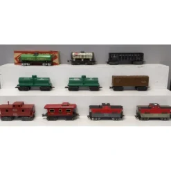 Trains*Marx Vintage O Assorted Freight Cars: 18326, 2532, 13975, 553, 556, 20102 [10] VG - Model Train Junction: Quality Parts and Art Supplies