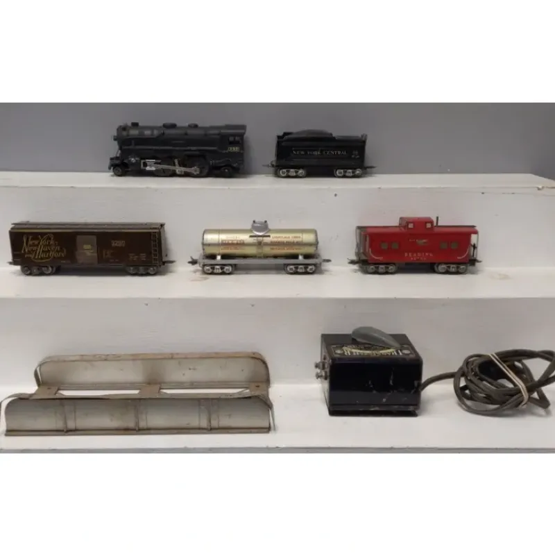 Trains*Marx Vintage O Gauge Steam Freight Set: 999, 3200, 256, 92812, 1239 & Bridge [6] - Model Train Junction: Quality Parts and Art Supplies