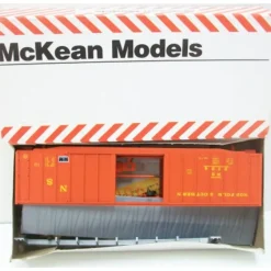 Trains*McKean 906 Norfolk Southern HO 50' Boxcar Kit - Model Train Junction: Quality Parts and Art Supplies