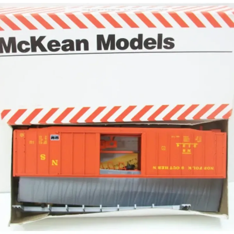 Trains*McKean 906 Norfolk Southern HO 50' Boxcar Kit - Model Train Junction: Quality Parts and Art Supplies