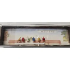Trains*Merten 853 Z Scale Seated Women Traveler Figures (Set of 6) - Model Train Junction: Quality Parts and Art Supplies