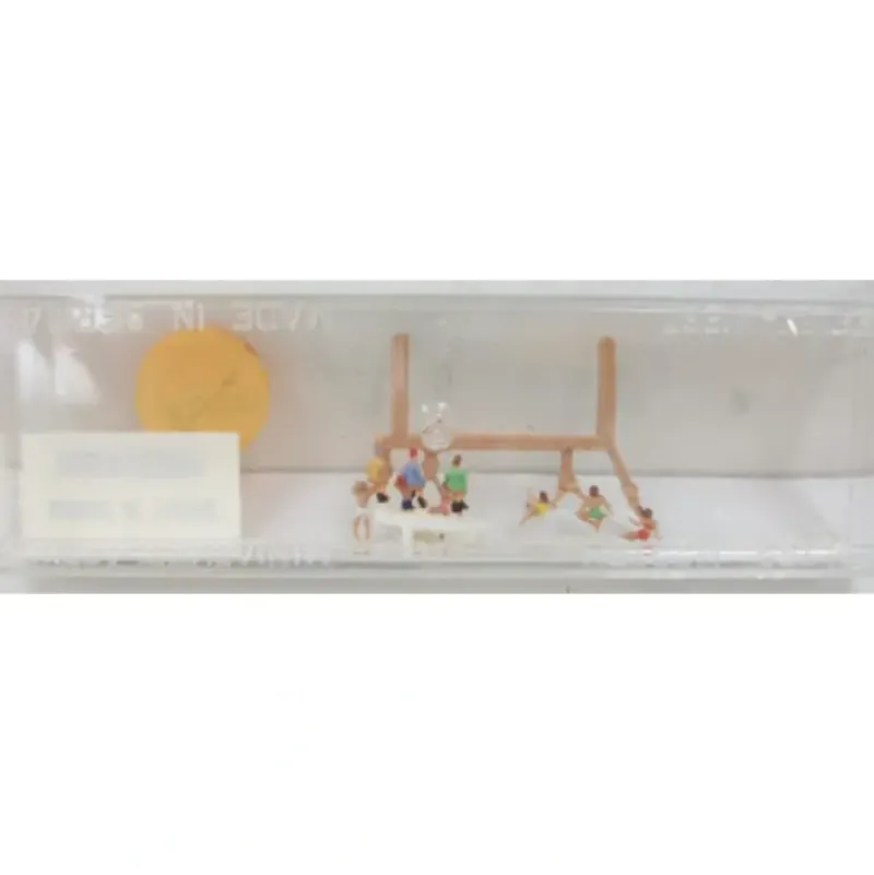 Trains*Merten Z 2493 Z Scale Rubber Dhinghy Occupant Figures (Set of 6) - Model Train Junction: Quality Parts and Art Supplies