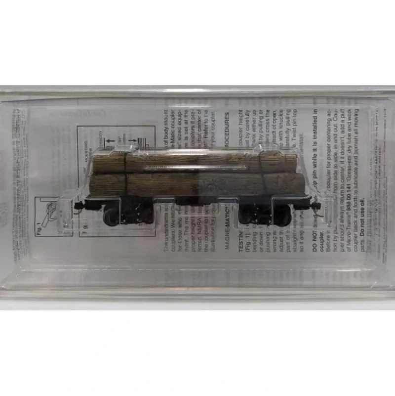 Trains*Micro-Trains 86500010 HOn3 (1:87) Scale 30' Log Car - Model Train Junction: Quality Parts and Art Supplies