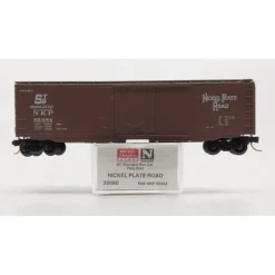 Trains*Micro-Trains 03200080 N 50' Nickel Plate Road Steel Plug Door Boxcar #85484 NIB - Model Train Junction: Quality Parts and Art Supplies