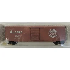 Trains*Micro-Trains 07700030 N Alaska Railroad 50' Single Door Boxcar #8019 NIB - Model Train Junction: Quality Parts and Art Supplies