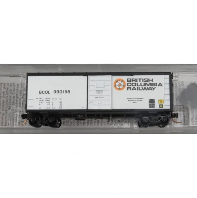 Trains*Micro-Trains 07300060 N BCOL 40' Standard Single Door Boxcar w/Ladders #990198 NIB - Model Train Junction: Quality Parts and Art Supplies