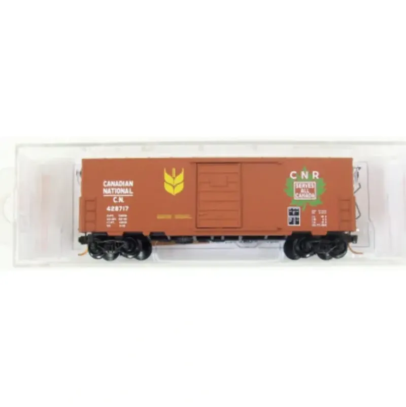 Trains*Micro-Trains 02400341 N CN 40' 40' Single Door Boxcar w/o Roofwalk #428717 - Model Train Junction: Quality Parts and Art Supplies
