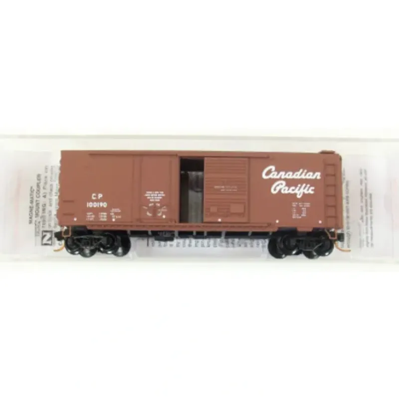 Trains*Micro-Trains 02200110 N CP 40' Standard Plug & Sliding Door Boxcar #100190 - Model Train Junction: Quality Parts and Art Supplies