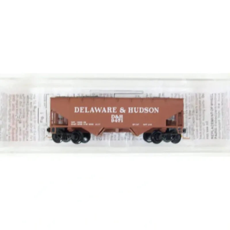 Trains*Micro-Trains 05500340 N Delaware & Hudson 9471 33' Twin Bay Hopper #9471 - Model Train Junction: Quality Parts and Art Supplies