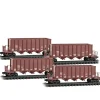 Trains*Micro-Trains 98300228 N FEC RTR Ortner 3-Bay Rapid Discharge Hopper (Set of 4) - Model Train Junction: Quality Parts and Art Supplies