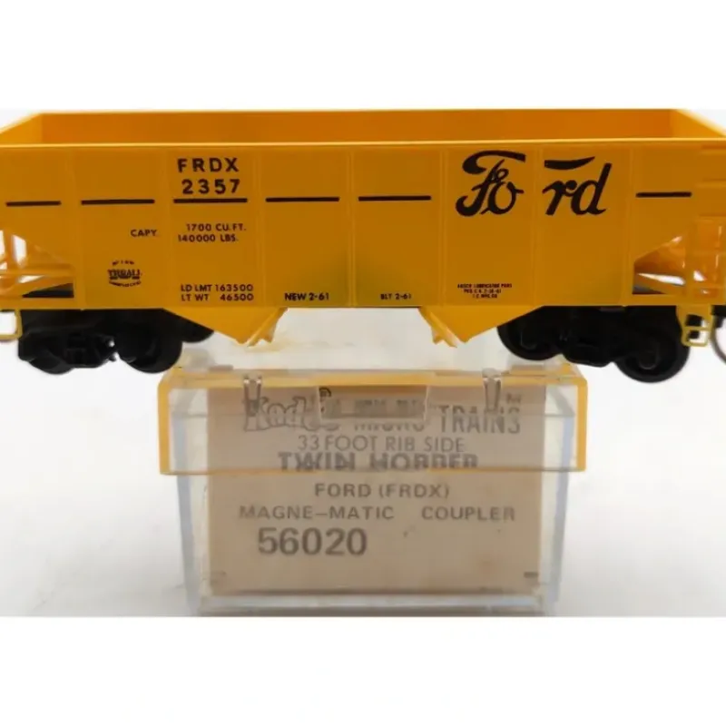 Trains*Micro-Trains 05600020 N Ford 33' Twin Bay Rib Side Hopper #2357 LN/Box - Model Train Junction: Quality Parts and Art Supplies