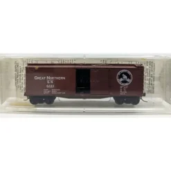 Trains*Micro-Trains 04200080 N GN 40' Single Door Double Sheathed Wood Boxcar #6200 LN/Box - Model Train Junction: Quality Parts and Art Supplies