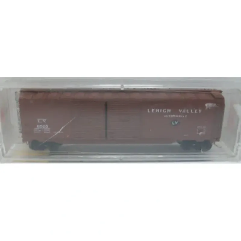 Trains*Micro-Trains 07800040 N Lehigh Valley 50' Double Side Door Auto Boxcar #6505 - Model Train Junction: Quality Parts and Art Supplies