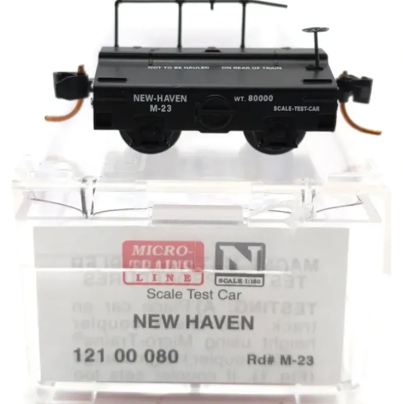 Trains*Micro-Trains 12100080 N New HaveN Test Car #M-23 LN/Box - Model Train Junction: Quality Parts and Art Supplies