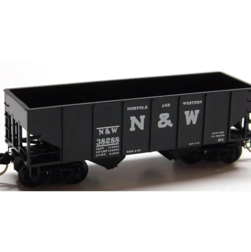 Trains*Micro-Trains 05600040 N NW 33' Rib Side Twin Bay Hopper #38288 - No Load LN/Box - Model Train Junction: Quality Parts and Art Supplies