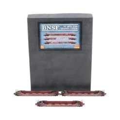 Trains*Micro-Trains 99305780 N Scale BNSF Graffiti Well Car (Pack of 3) LN/Box - Model Train Junction: Quality Parts and Art Supplies