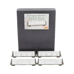 Trains*Micro-Trains 99305320 N Scale BNSF Bulkhead Flatcars (Set of 4) LN/Box - Model Train Junction: Quality Parts and Art Supplies