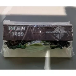 Trains*Micro-Trains 1029 N Scale PT & M Four Corners Route Freight Car - Model Train Junction: Quality Parts and Art Supplies