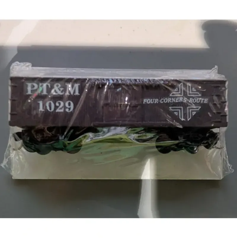 Trains*Micro-Trains 1029 N Scale PT & M Four Corners Route Freight Car - Model Train Junction: Quality Parts and Art Supplies