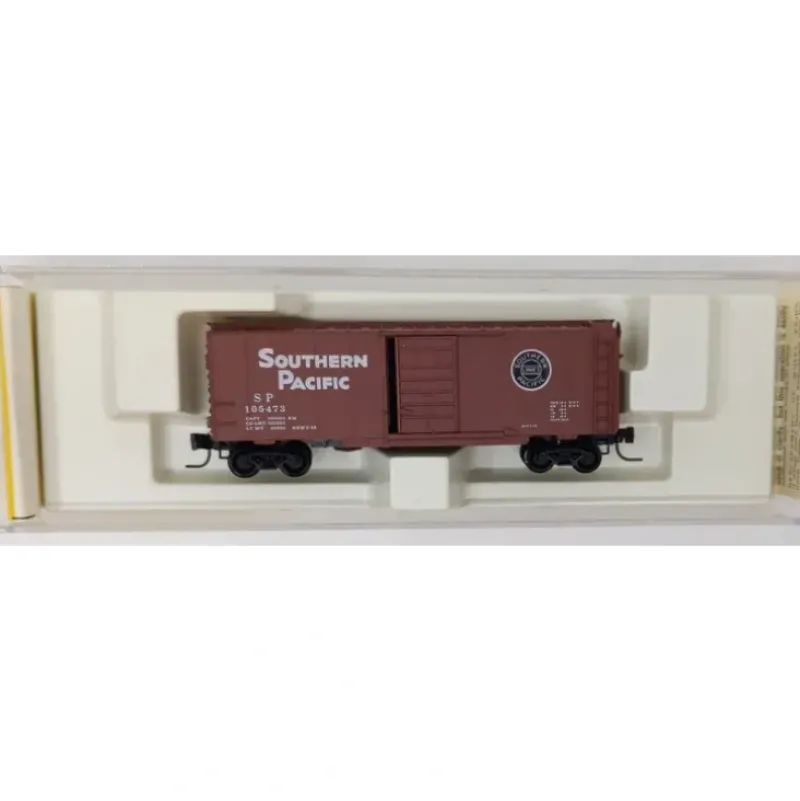 Trains*Micro-Trains 14102 N Scale Southern Pacific 40' Standard Boxcar #105473 NIB - Model Train Junction: Quality Parts and Art Supplies