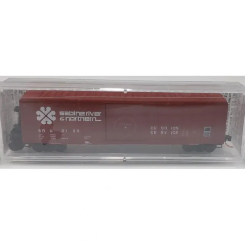 Trains*Micro-Trains 02500100 N SRN 50' Ribside Single Door Boxcar w/o Roofwalk #5159 NIB - Model Train Junction: Quality Parts and Art Supplies
