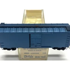 Trains*Micro-Trains 02000000 N Undecorated 40' Standard Single Door Boxcar - Painted LN/Box - Model Train Junction: Quality Parts and Art Supplies