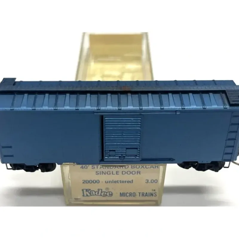 Trains*Micro-Trains 02000000 N Undecorated 40' Standard Single Door Boxcar - Painted LN/Box - Model Train Junction: Quality Parts and Art Supplies
