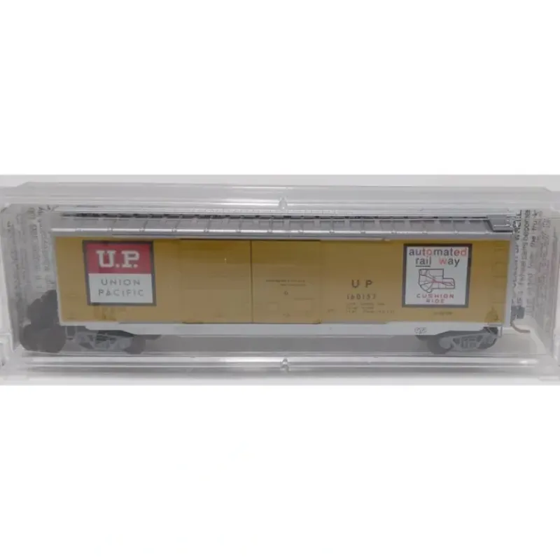 Trains*Micro-Trains 03400310 N Union Pacific 50' Standard Double Door Boxcar #160157 NIB - Model Train Junction: Quality Parts and Art Supplies
