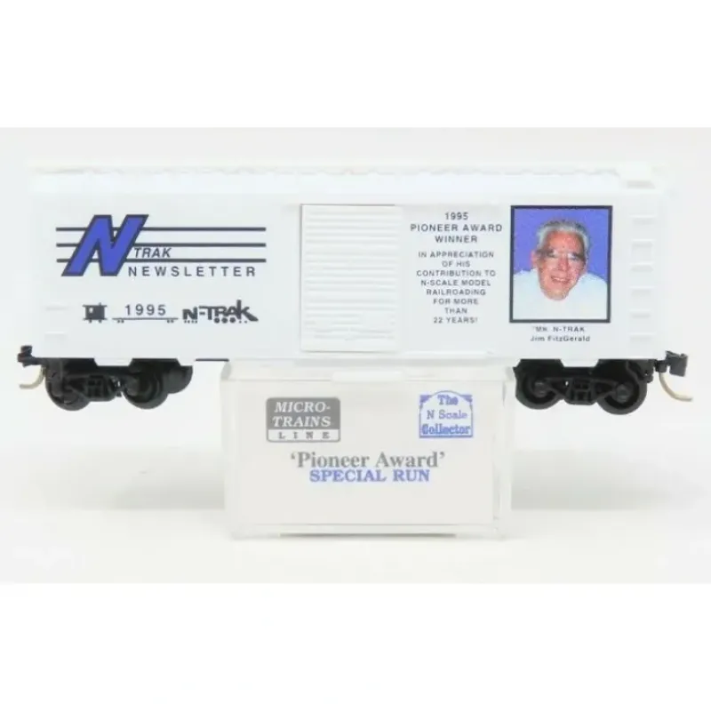 Trains*Micro-Trains MTL NSC 7-95 NTrak "Pioneer Award" Single Door Boxcar #1995 NIB - Model Train Junction: Quality Parts and Art Supplies