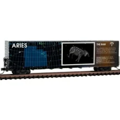 Micro-Trains, N Scale, 102 00 215, 60' Hi-Cube Boxcar, Constellation - Aries - Model Train Junction: Quality Parts and Art Supplies Outlet