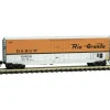 Micro-Trains, N Scale, 03800562, 50' Standard Box Car With Plug Door And No Roofwalk, Denver And Rio Grande Western, #60930 - Model Train Junction: Quality Parts and Art Supplies Sale