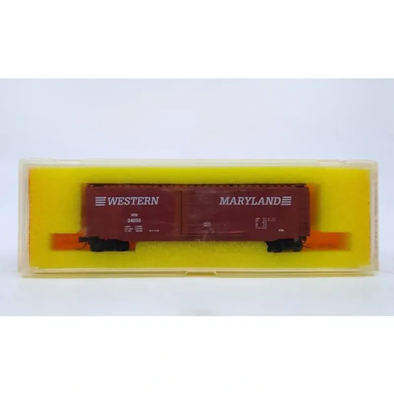 Trains*Micro-Trains 00-WM N Western Maryland 'Wild Mary' 50' Boxcar #34055 NIB - Model Train Junction: Quality Parts and Art Supplies