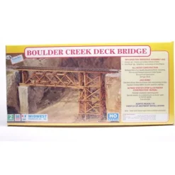 Trains*Midwest Products 3052 HO 9-7/16" x 2-5/32" x 2 7/32" Boulder Creek Bridge Kit - Model Train Junction: Quality Parts and Art Supplies