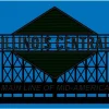 Trains*Miller Engineering 0981 Illinois Central Neon Billboard - Model Train Junction: Quality Parts and Art Supplies