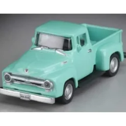 Trains*Model Power 19242 1:87 Aqua 1956 Ford F-100 Pickup - Model Train Junction: Quality Parts and Art Supplies
