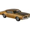 Trains*Model Power 19254 1:87 Gold W/Blacks Stripes 1969 Oldsmobile 442 - Model Train Junction: Quality Parts and Art Supplies