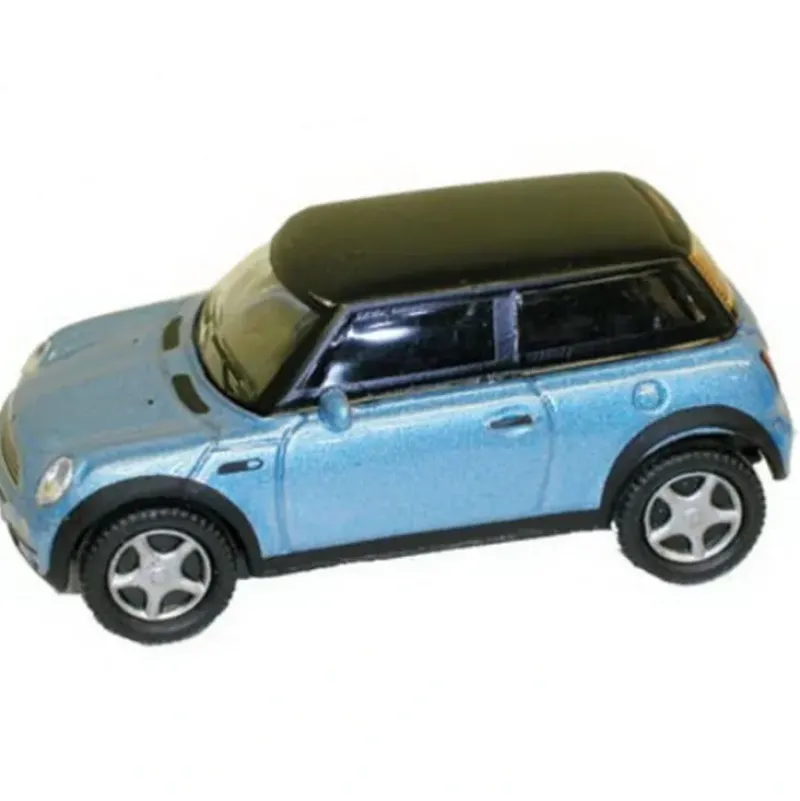 Trains*Model Power 19131 1:87 HO Minis Blue w/Black Roof Mini Cooper - Model Train Junction: Quality Parts and Art Supplies