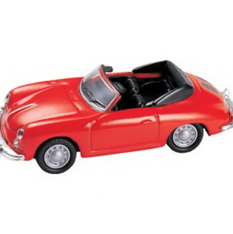 Trains*Model Power 19180 1:87 HO Minis Red Porsche 356B Cabrio 1959 - Model Train Junction: Quality Parts and Art Supplies