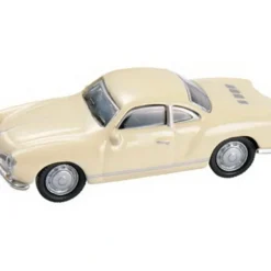 Trains*Model Power 19200 1:87 HO Minis Tan VW Karmann Ghia Coupe - Model Train Junction: Quality Parts and Art Supplies