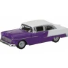 Trains*Model Power 19241 1:87 Minis Air Purple & White Chevy Bel Air 1955 - Model Train Junction: Quality Parts and Art Supplies