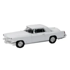 Trains*Model Power 19480 1:87 Minis White Lincoln Continental Mark II Coupe 1956 - Model Train Junction: Quality Parts and Art Supplies