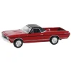 Trains*Model Power 19491 1:87 Red 1968 Chevy El Camino Truck - Model Train Junction: Quality Parts and Art Supplies