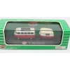 Trains*Model Power 19680 1:87 Red/White Volkwagen Bus w/Camper Trailer - Model Train Junction: Quality Parts and Art Supplies