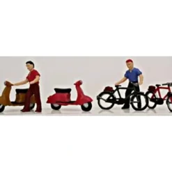 Trains*Model Power 5751 Bicycle & Scooter - Model Train Junction: Quality Parts and Art Supplies