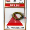 Trains*Model Power 147 Bulb GOS 14Volt Red (3) - Model Train Junction: Quality Parts and Art Supplies